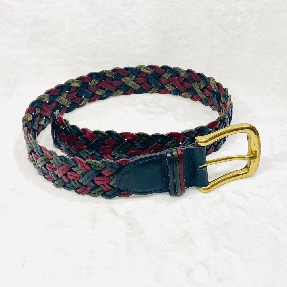Vintage Lands' End Braided Belt - Size 26